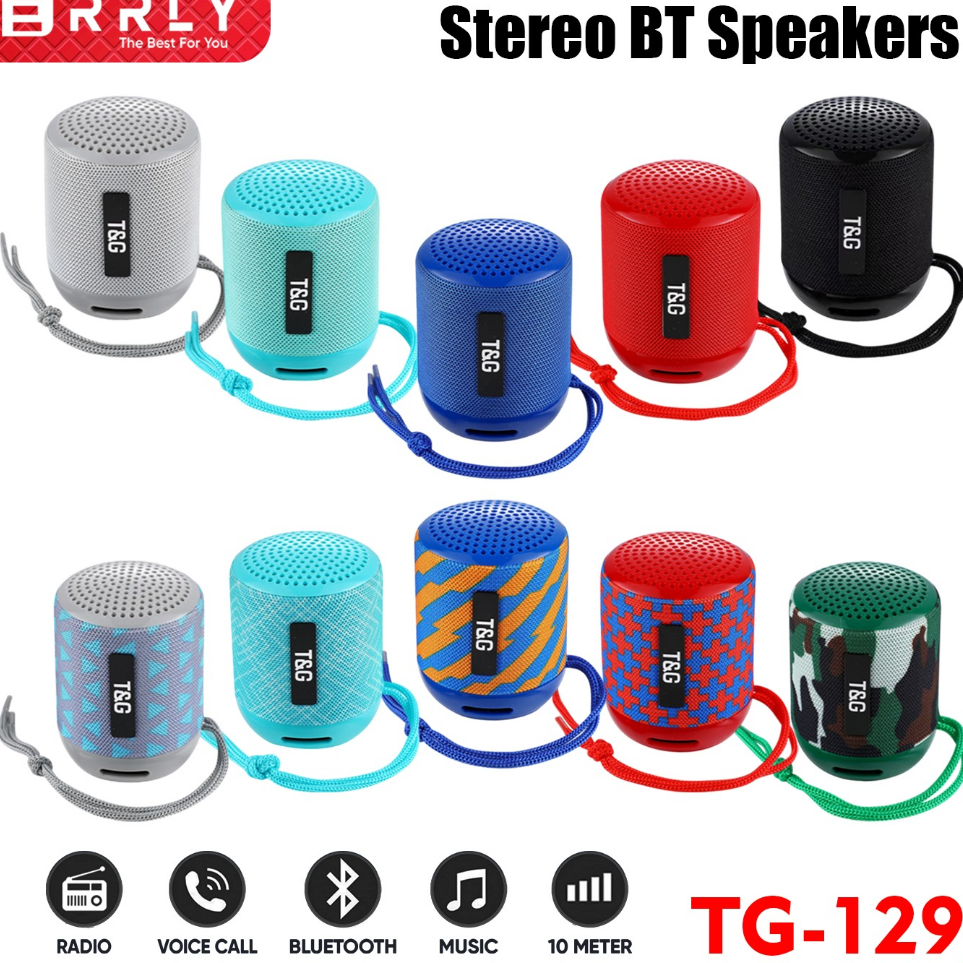 Ready Speaker Bluetooth TG129 Wireless Speaker Mini Super Bass TG 129 Speaker Aktif Mini TG-129 Spea