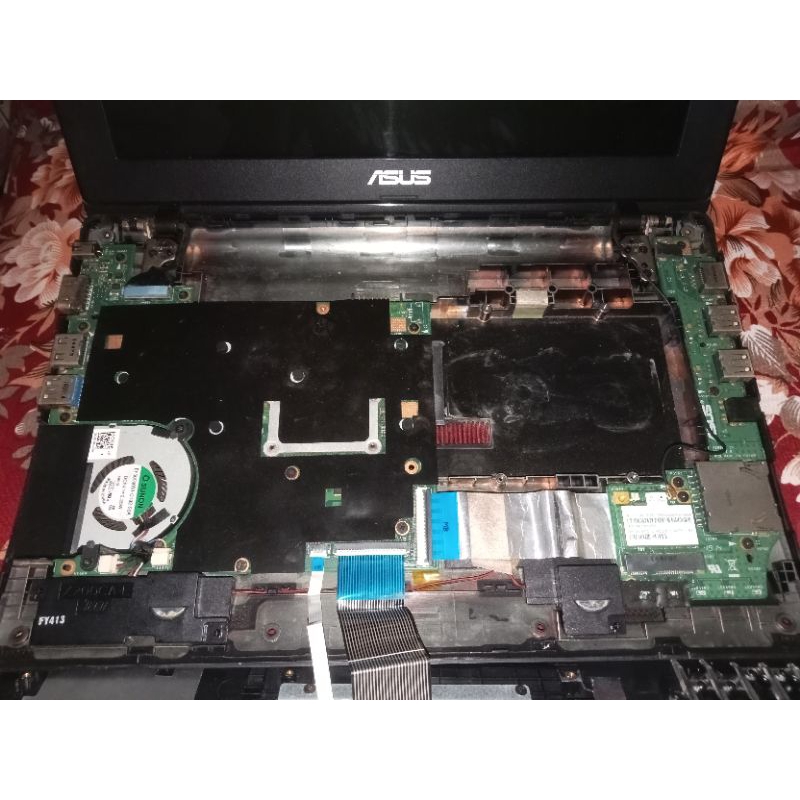 mainboard netbook asus x200MA sehat normal