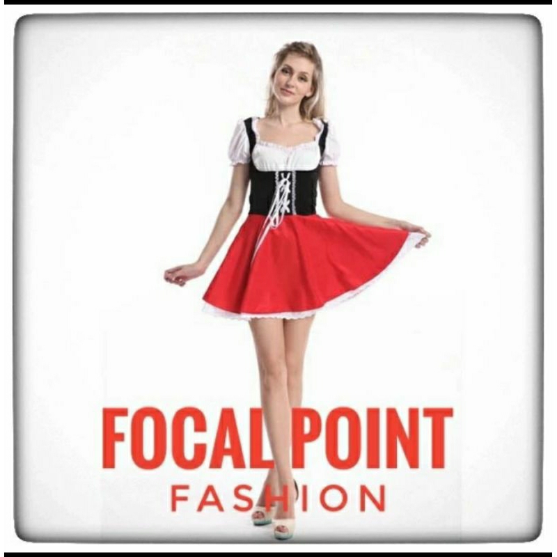 kostum Jerman Oktoberfest wanita dewasa costume