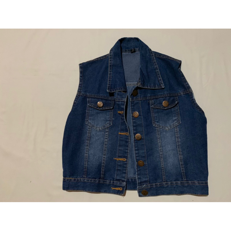 Preloved Rompi Jeans Wanita