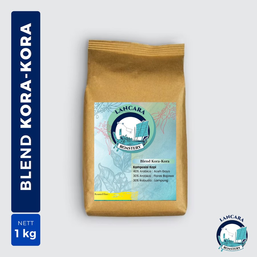 

Lancara Coffee | Blend Espresso 70 Arabica 30 Robusta Kora-kora 1KG