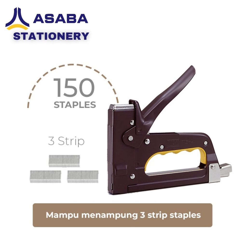 

Asaba Stationery - Stapler/Stapler/Jepretan Tembak Max TG-A