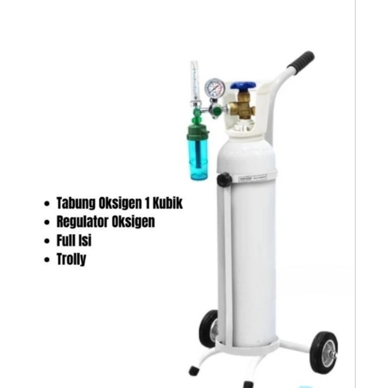 oksigen 1m3 lengkap