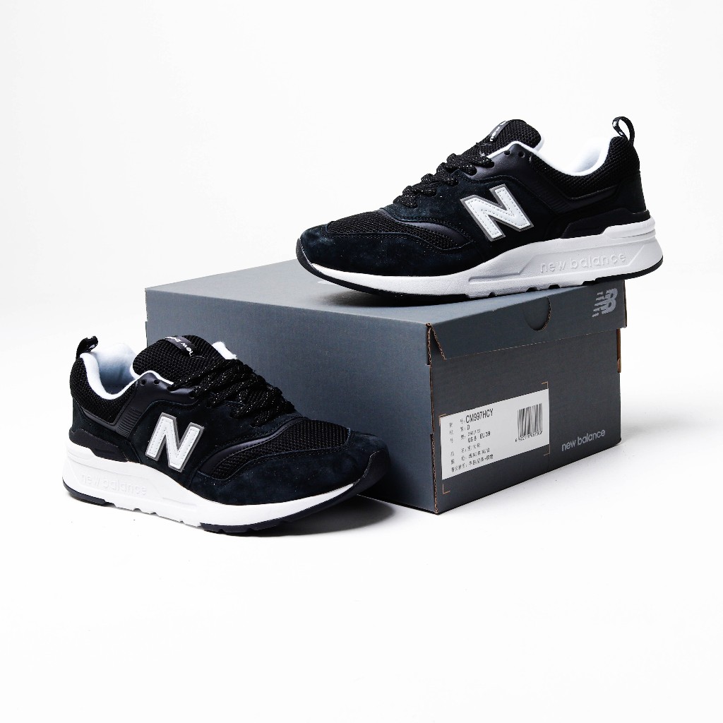 (VLTAVN) Sepatu New Balance CM997HLY Black White - NB 997