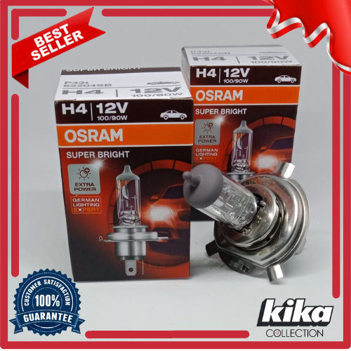 Bohlam Lampu Halogen H4 Mobil Osram 12v Original Bohlam Lampu Hologen H4 Bohlam Lampu Standart Mobil