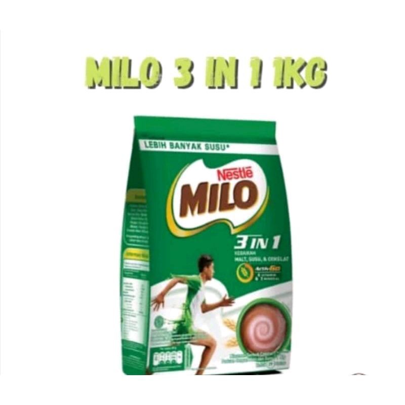 MILO 3 IN 1/1kg