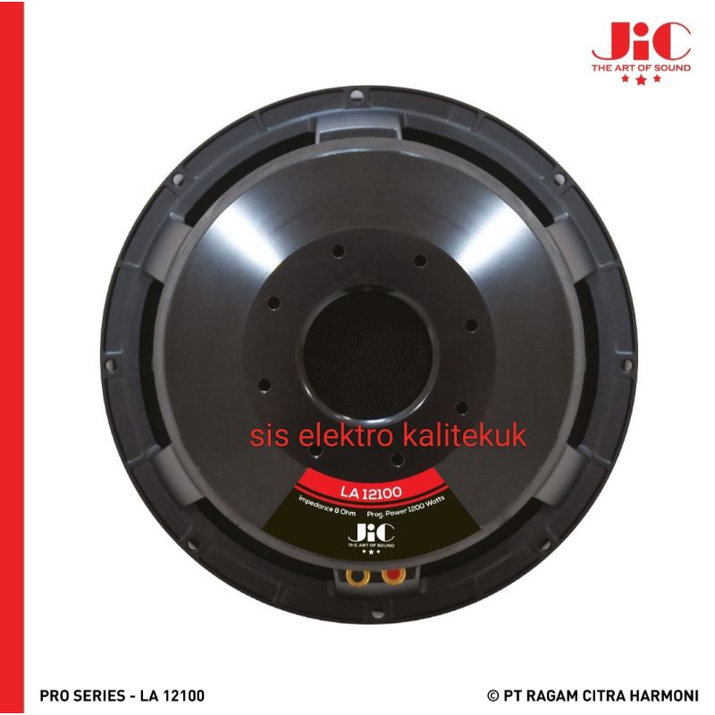 Speaker 12 Inch JIC LA 12100