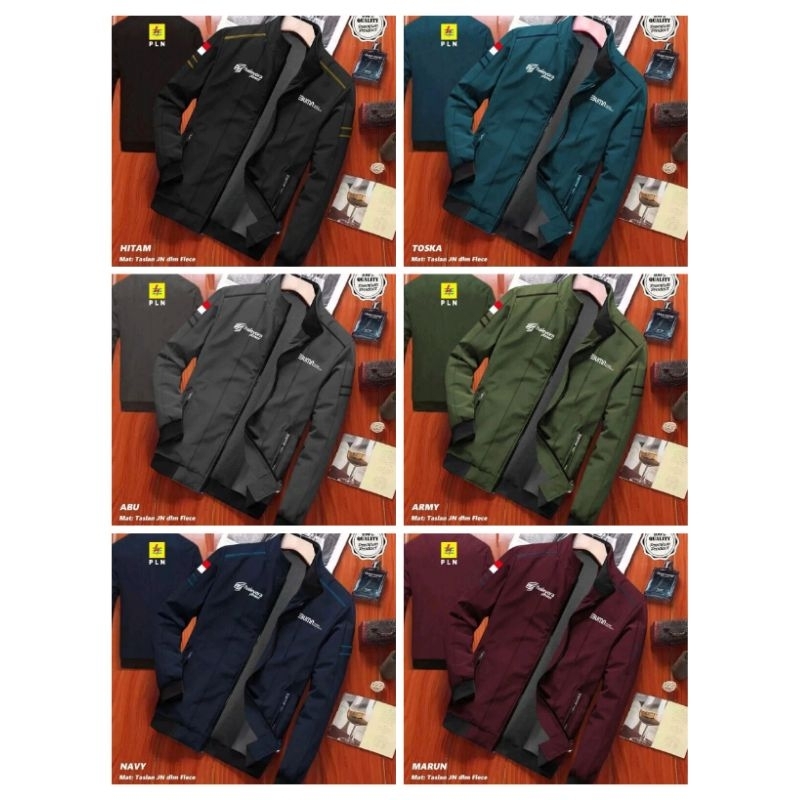 JAKET PLN, JAKET BUMN, JAKET PLN BUMN TERMURAH BISA COD BAYAR DITEMPAT
