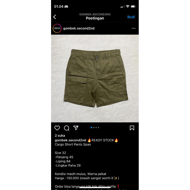 Cargo Short spao