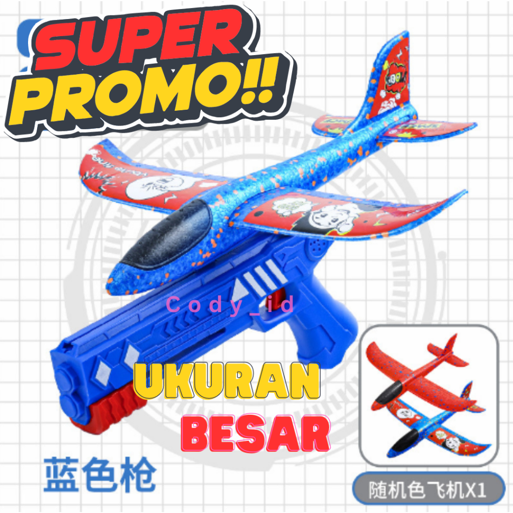 Mainan Tembak Pesawat Terbang / Mainan Pistol Tembak / mainan pesawat anak anak