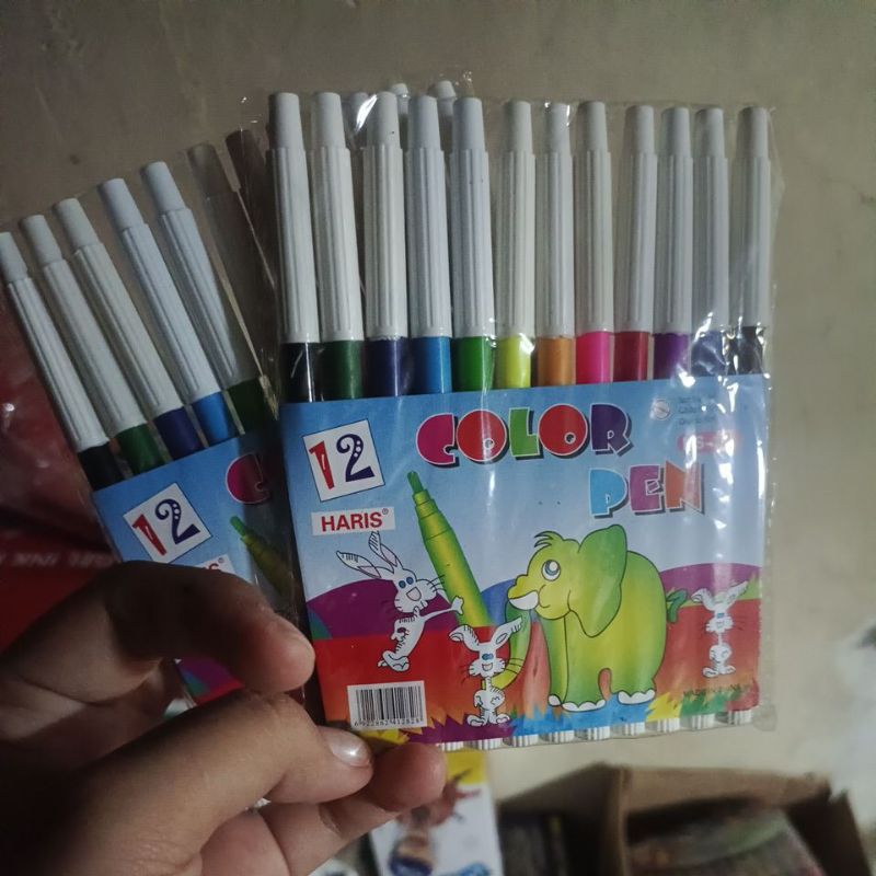 

promo spidol warna isi 12pcs