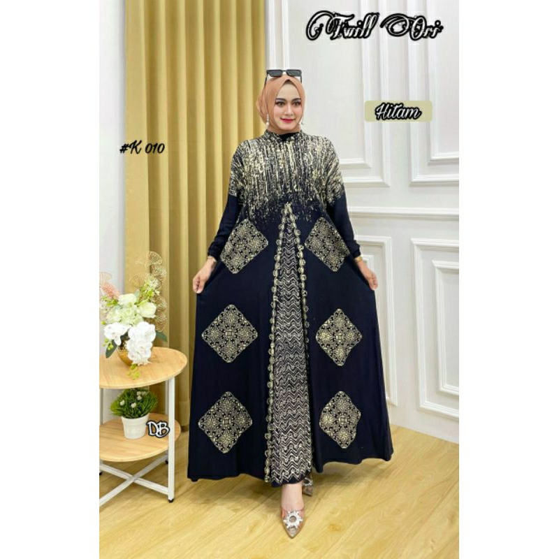 gamis twill original klok A cap malaman