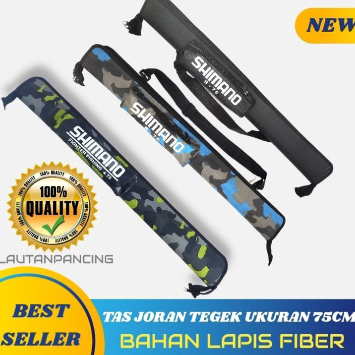 Terkini {COD} TAS PANCING TEGEK MEREK SHIMANO MODEL PEDANG UKURAN 75CM. KOKOH DAN KUAT.