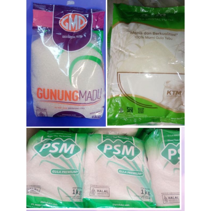 

Gula premium kemasan 1kg merek random