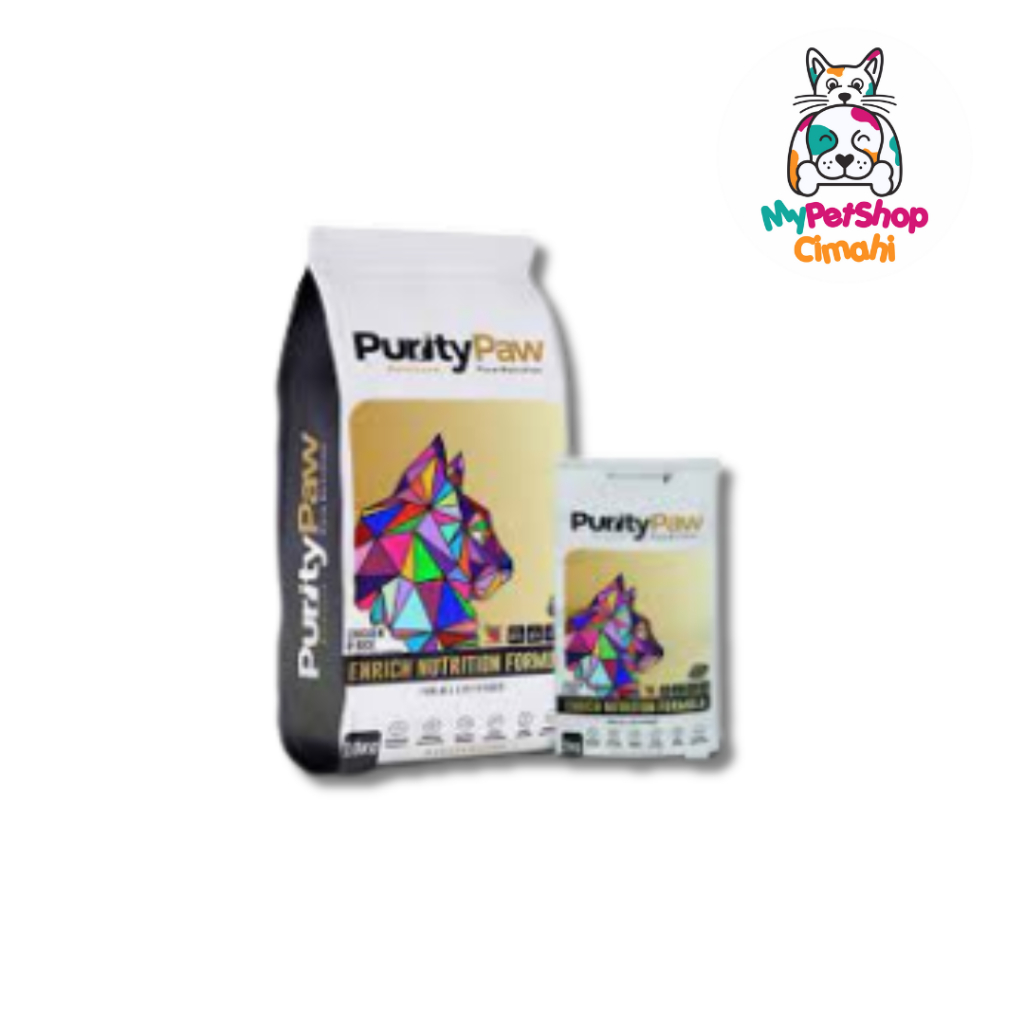 Purity Paw 1,2kg Chicken & Rice All Stages Makanan Kering Semua Umur