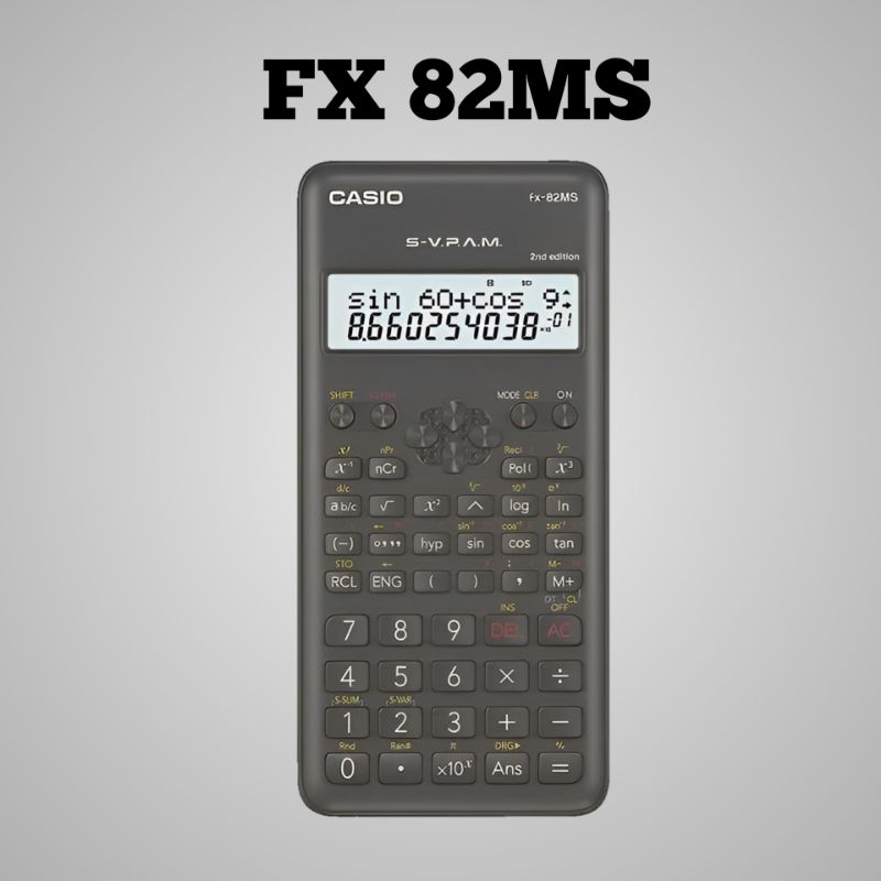 

Kalkulator Casio Fisika FX 82MS / kalkulator casio / kalkulator ilmiah / kalkulator scientific / kalkulator Casio asli dan bergaransi resmi