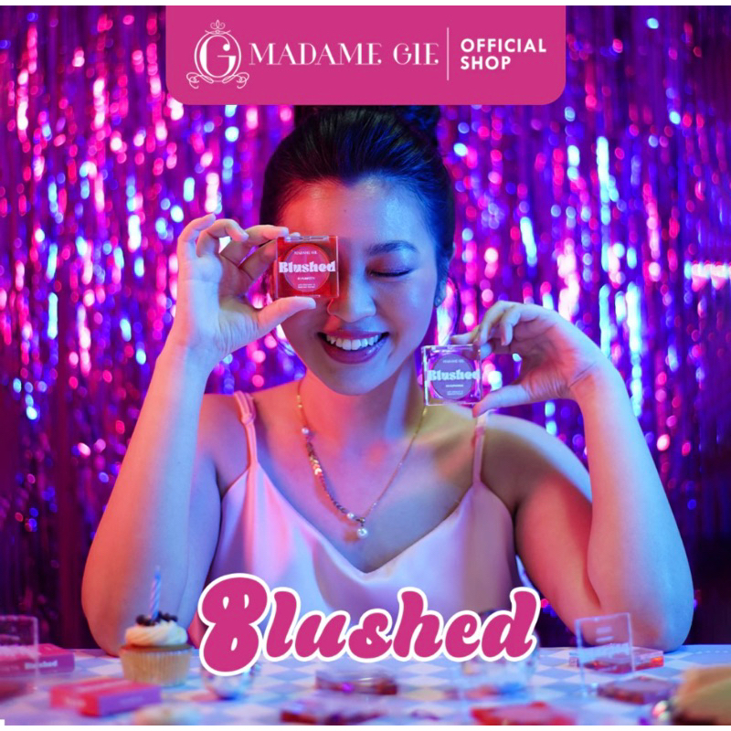 MADAME GIE FEMME CHECK BLUSH ON - MADAME GIE BLUSH ON