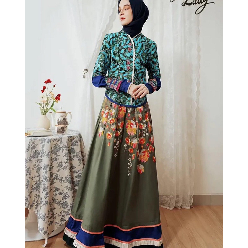 MY LADY -GAMIS TUNEECA CLARKIA T-0523004 /GAMIS DRESS MEWAH MODERN TRENDY CASUAL