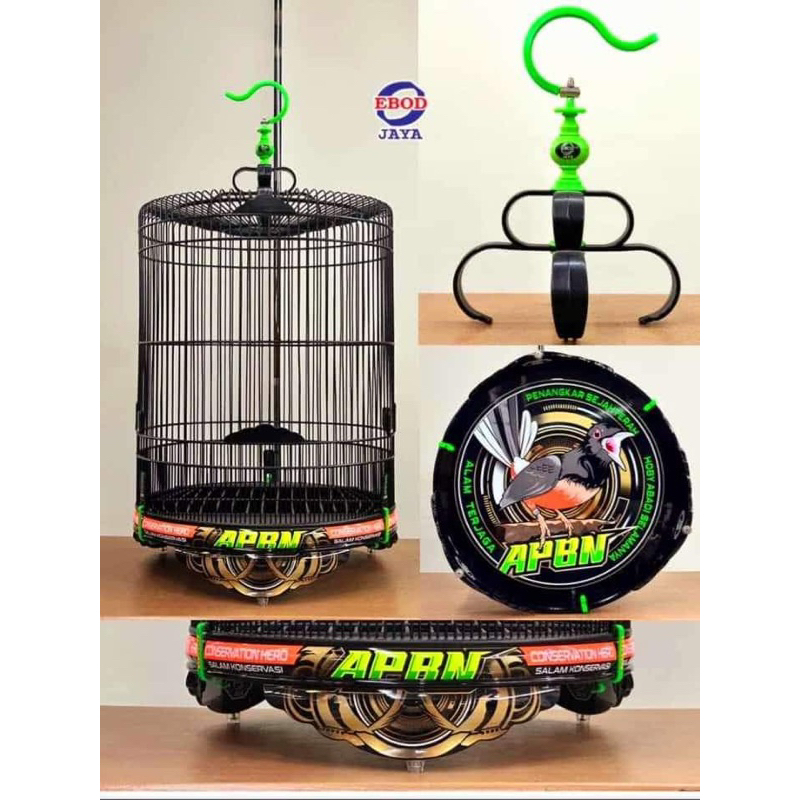 SANGKAR EBOD MURAI PVC DECAL APBN ORI PABRIK NO 2