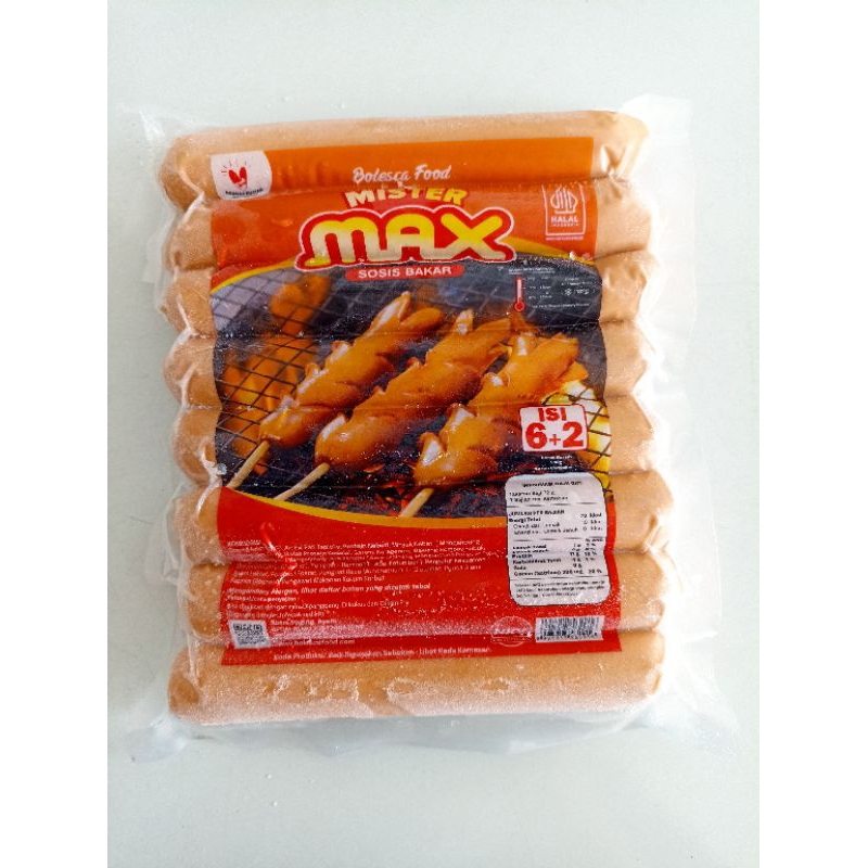 

Mister Max Sosis Bakar isi 8