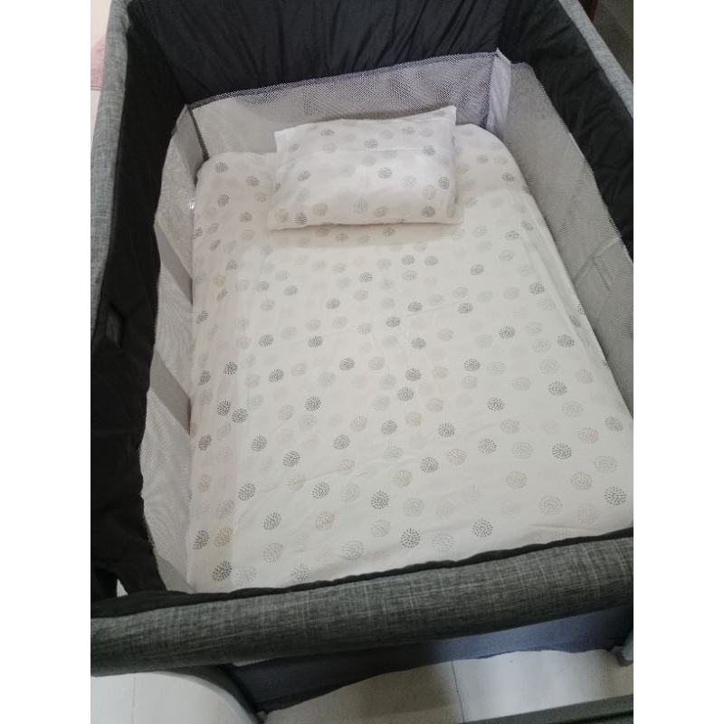 baby box joie illusion travel cot