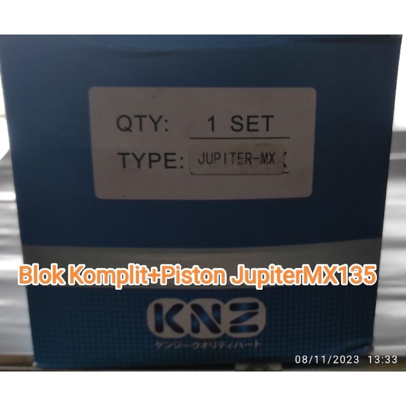 Blok + Piston Jupiter MX135