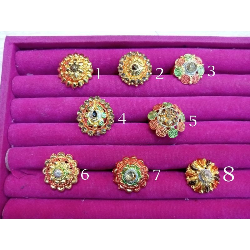 Cincin Dubai Gelang Sambung Panjang Lapis Emas