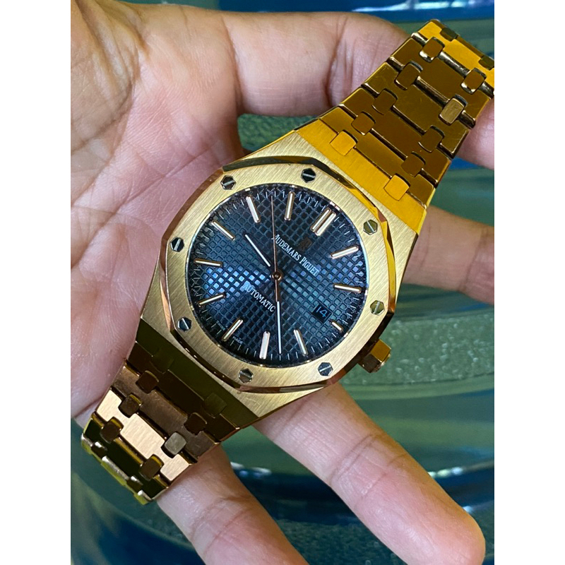 Jam tangan AP ROO 15400 Blue dial