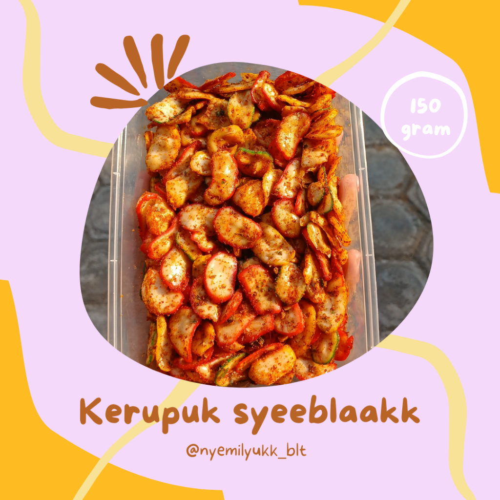 

Kerupuk seblak // kerupuk seblak kering // kerupuk seblak kering pedas // kerupuk seblak kering murah