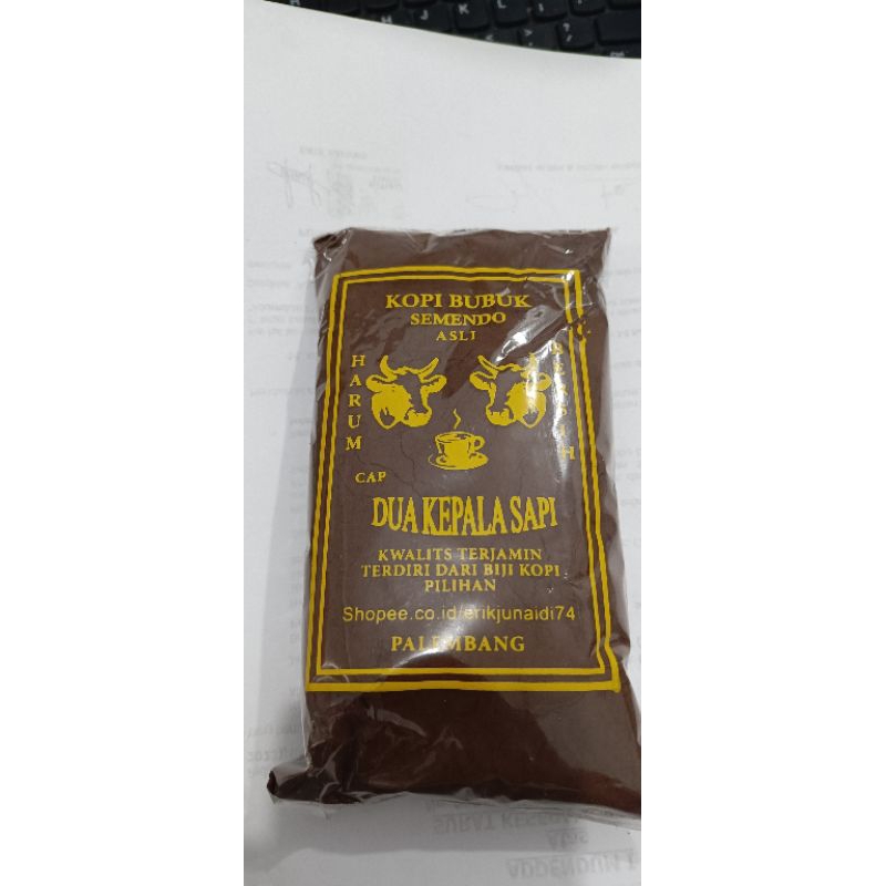 

Kopi dua kepala sapi 1/4kg