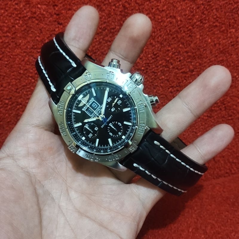 jam pria breitling chronomatic