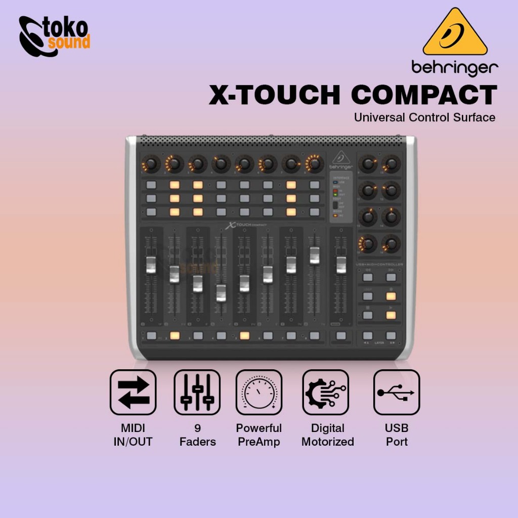 Behringer X-Touch Compact - Universal Control Surface