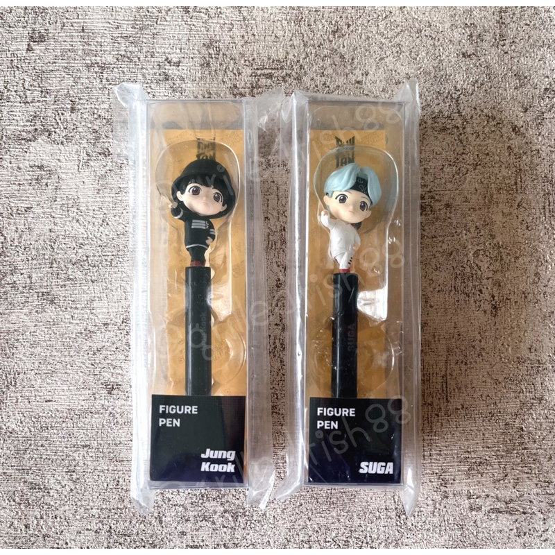 [CEK VARIASI] BTS TinyTAN OFFICIAL Figure Pen Ballpoint Figurine Bolpen | BANGTAN SUGA Yoongi Jungko