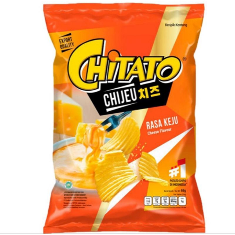 

CHITATO Keripik Kentang Keju Supreme 68 g