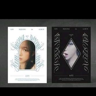 (LAST STOCK) Ready Stock UnSealed Complete set Kim Sejeong 1st Album