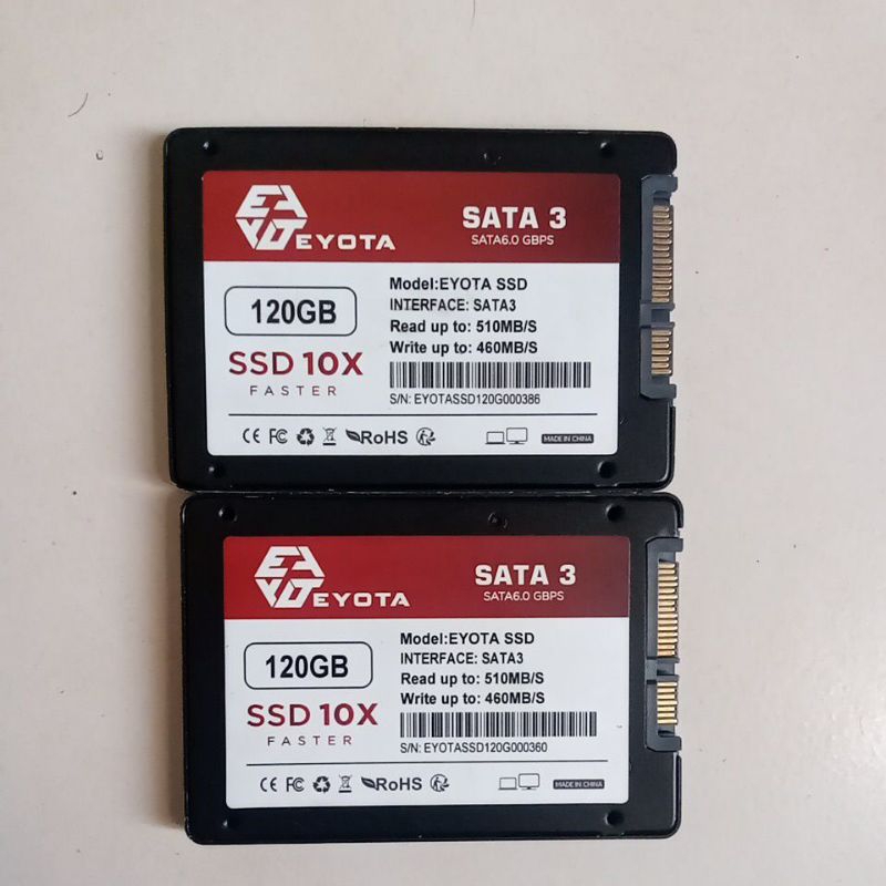 ssd eyota 120gb bekas upgrade