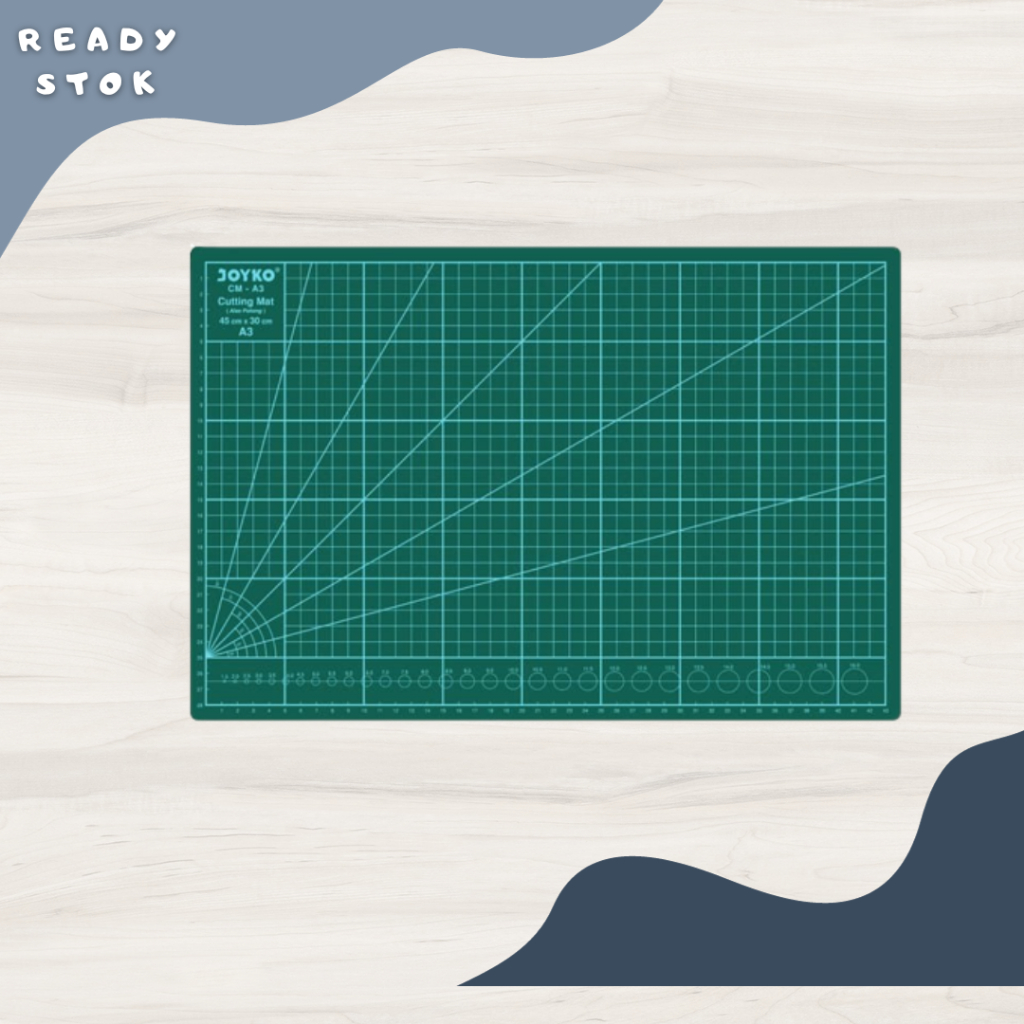 

CUTTING MAT CM-A3 JOYKO / ALAS PEMOTONG / CUTTING MAT CM-A3 / ALAS POTONG (PCS)
