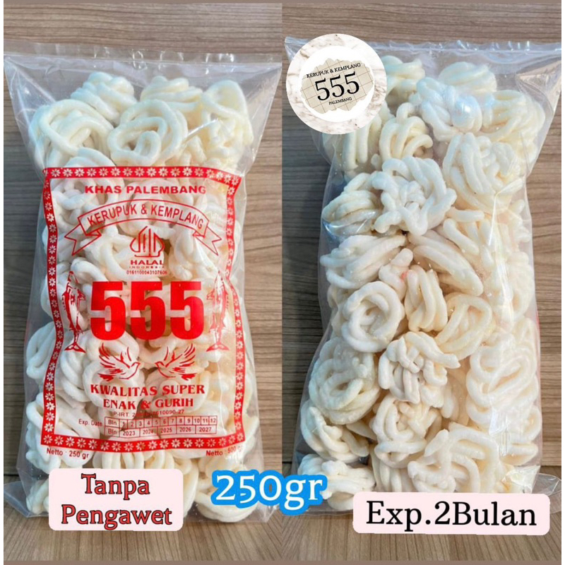 

KERUPUK SANGGUL 250gr KERUPUK SANGGUL GURIH KHAS PALEMBANG