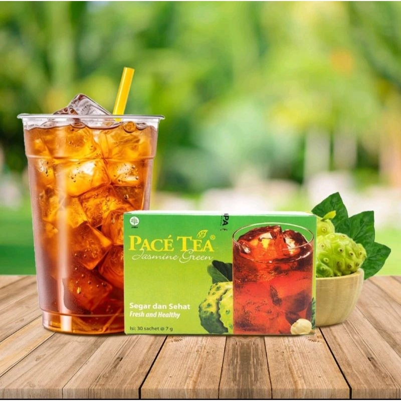 

PACE TEA JASMINE 1BOX ISI 30 SACHET / PACEKAP 50 KAPSUL