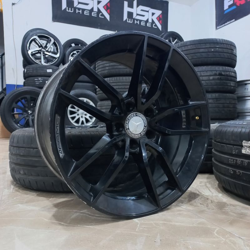 VELG REP AMG R18 LEBAR 8/9 H5X112 ET 45 VELG ONLY 4PCS