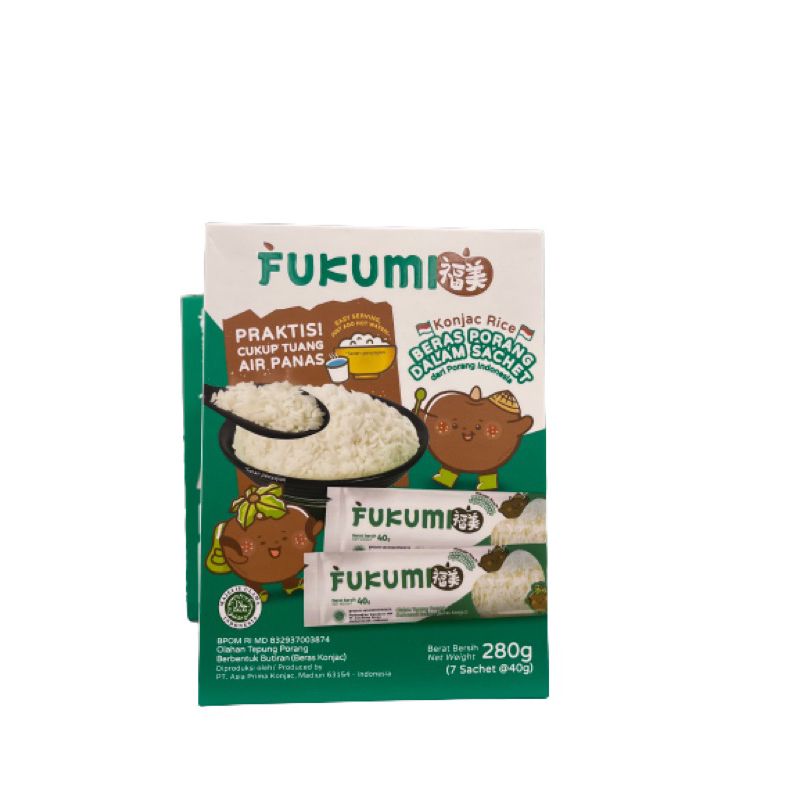 

PROMO FUKUMI BERAS PORANG SACHET 280 gr