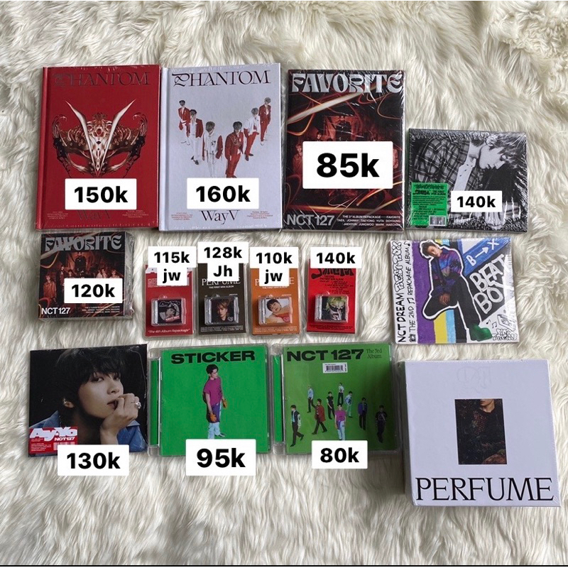 Album Sealed NCT 127 Dream Wayv Digipack Smini Box ver Beatbox Phantom Shalala Favorite Dojaejung Ay