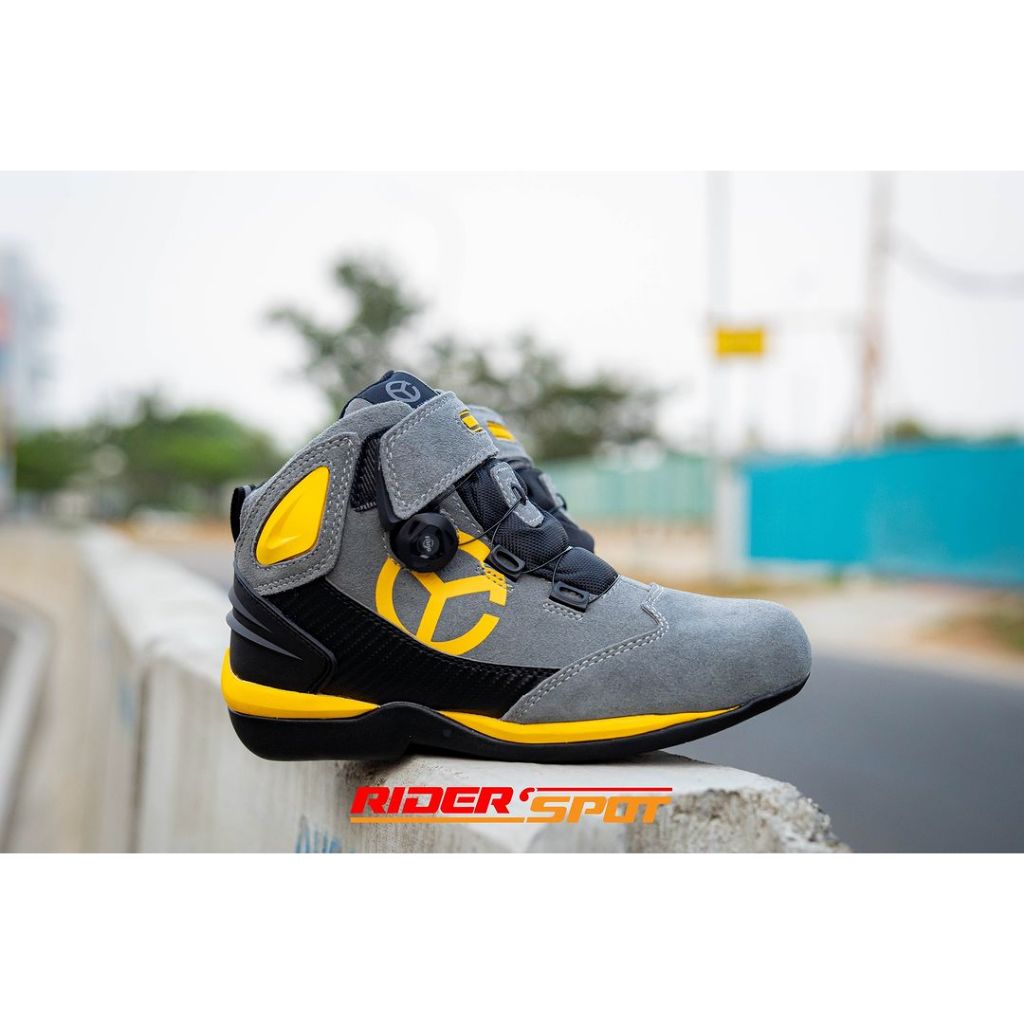 Riding Shoes Yellowcorn YS-003 Glay Yellow / Sepatu Yellow Corn