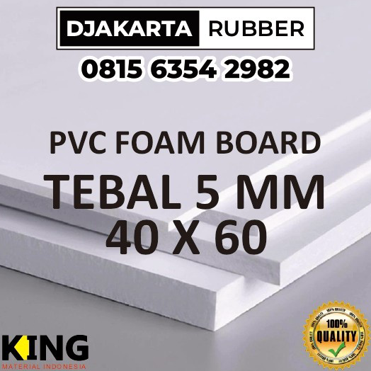 

Best Product.. DR PVC Foam Board 5mm uk 40cm x 60cm PVC Foamboard Bahan Maket T0I
