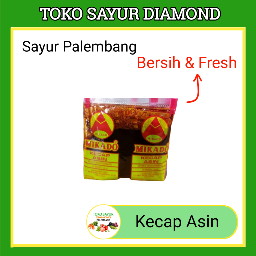 

Kecap Asin Mikado Saset