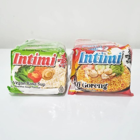 

Intimi Mie Instan Vegan / Mie Instan Vegan / Mie Instan Vegetarian / Intimi Sup / Intimi Goreng