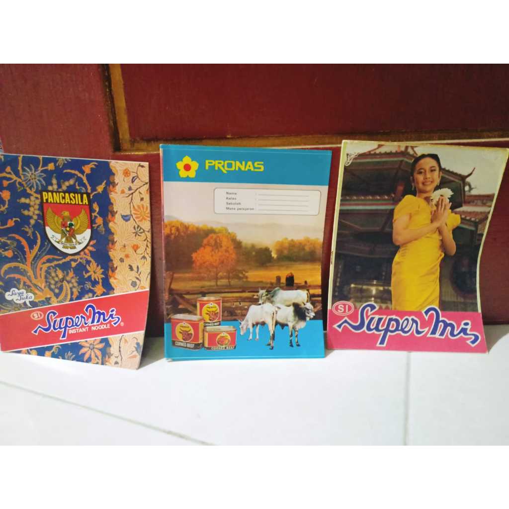 

Koleksi jadul buku tulis supermi pronas H07-10