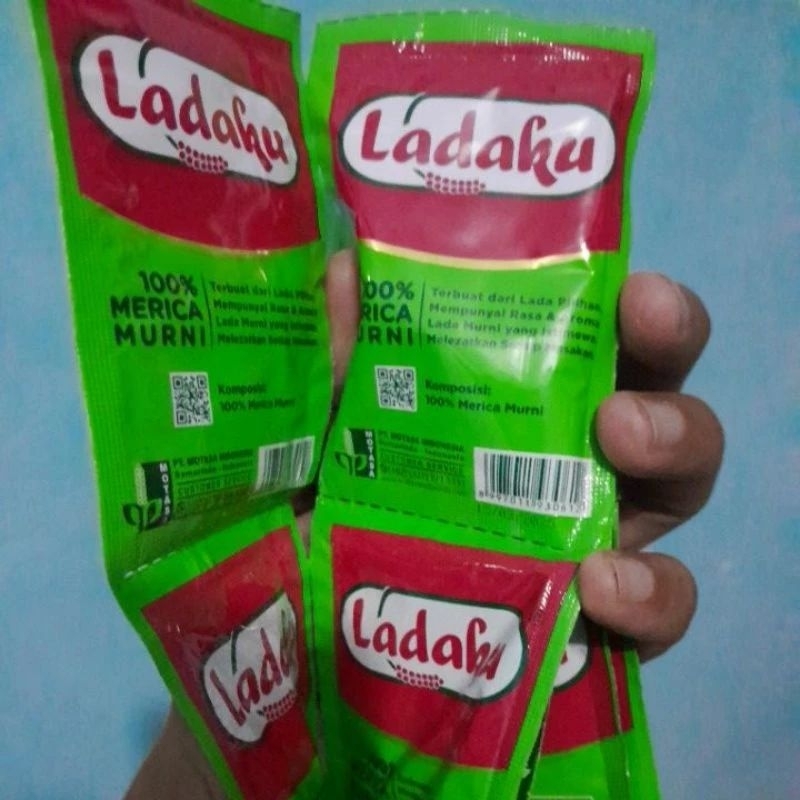 

LADAKU BUMBU DAPUR / MERICA BUBUK MURNI 100% 1 RENCENG SIAP PAKAI