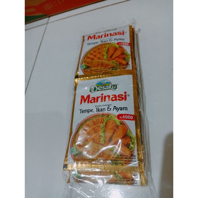 

marinasi bumbu gorengan 15g 12 sachet