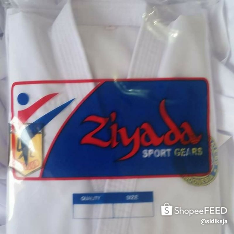 Baju karate pemula Ziyada